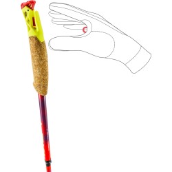 Leki - UltraTrail FX.One Superlite Neonpink 2026 – Bâtons trail ultra légers