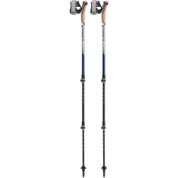 Leki - Traveller Carbon - Bâton marche nordique télescopique 90-130
