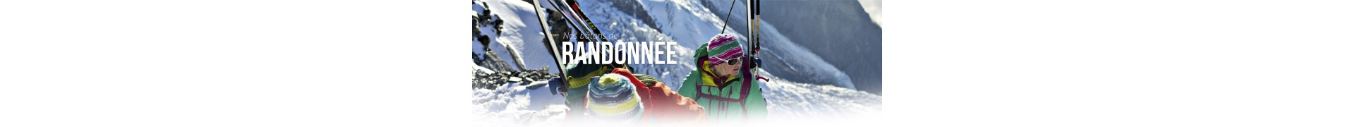 Bâtons de randonnée